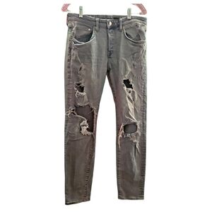 H&M Skinny Distressed Jeans- Men's Size 34x32